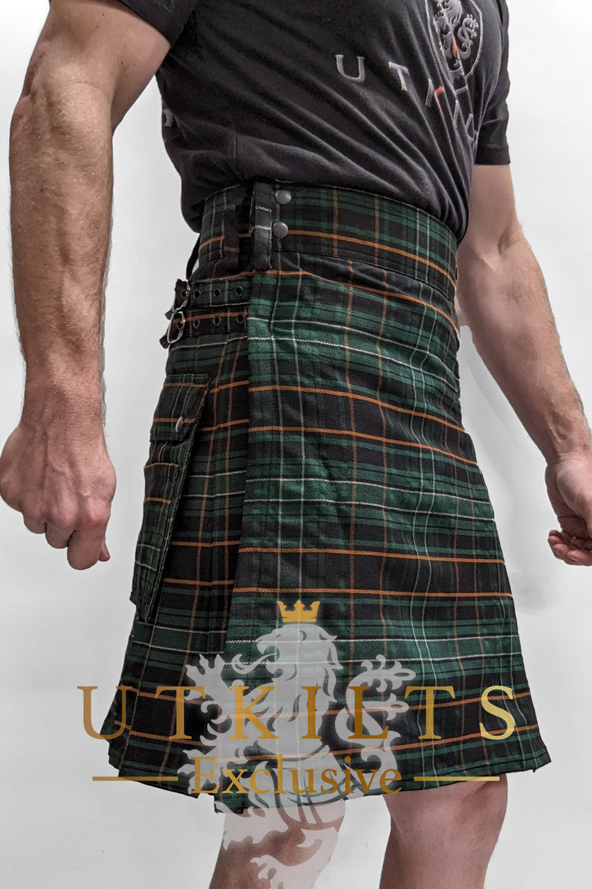 Utility Kilt – GlenLoch, Irish Black