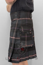 Load image into Gallery viewer, Utility Kilt – GlenLoch, Midnight Sea
