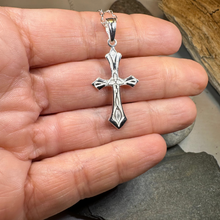 Load image into Gallery viewer, Kells Celtic Cross Necklace in Sterling Silver
