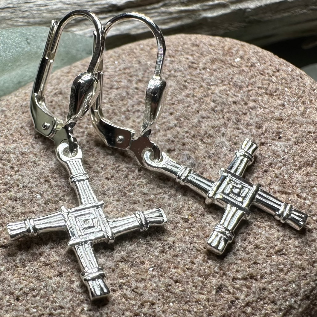 Saint Brigid's Cross Earrings