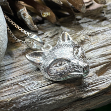 Load image into Gallery viewer, Fiona Fox Necklace in Sterling Silver
