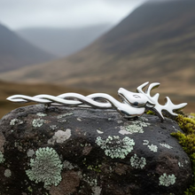 Load image into Gallery viewer, Stag Kilt Pin - Handmade in Scotland
