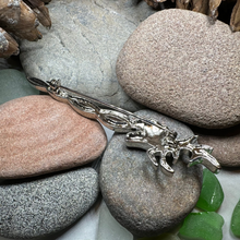 Load image into Gallery viewer, Stag Kilt Pin - Handmade in Scotland
