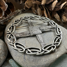 Load image into Gallery viewer, Saint Brigid&#39;s Cross Brooch
