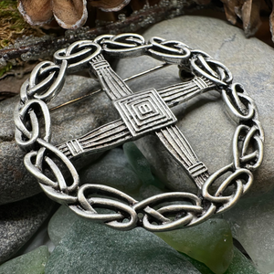 Saint Brigid's Cross Brooch