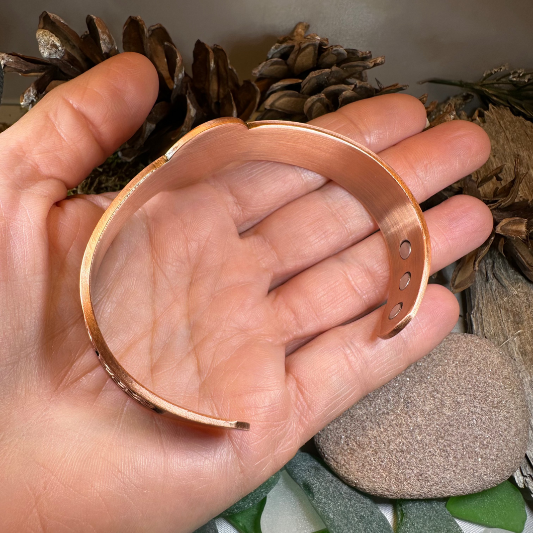 Tree of Life Copper Cuff Bracelet