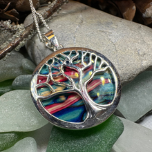 Load image into Gallery viewer, Heathergems Scottish Tree of Life Necklace - Handmade in Scotland
