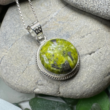 Load image into Gallery viewer, Connemara Marble Irish Round Necklace
