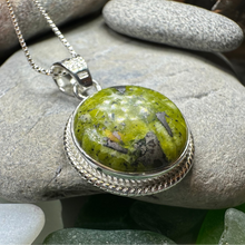 Load image into Gallery viewer, Connemara Marble Irish Round Necklace
