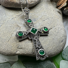 Load image into Gallery viewer, Durrow Celtic Cross Necklace
