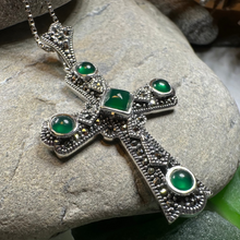 Load image into Gallery viewer, Durrow Celtic Cross Necklace
