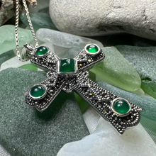 Load image into Gallery viewer, Durrow Celtic Cross Necklace
