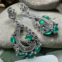 Load image into Gallery viewer, Bellicent Marcasite Earrings
