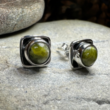 Load image into Gallery viewer, Connemara Marble Irish Valley Post Earrings
