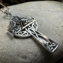 Load image into Gallery viewer, Recovery Celtic Cross Necklace in Sterling Silver
