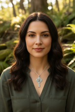 Load image into Gallery viewer, Recovery Celtic Cross Necklace in Sterling Silver
