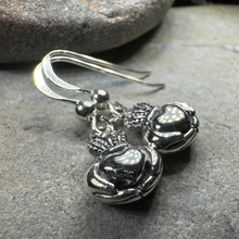 Load image into Gallery viewer, Idalia Irish Claddagh Earrings in Sterling Silver
