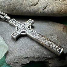 Load image into Gallery viewer, Saint John&#39;s Celtic Cross Necklace
