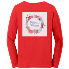 Load image into Gallery viewer, Kindness_Matters_-_Ladies_Long_Sleeve_T__Red_Back_Mockup.png

