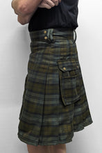 Load image into Gallery viewer, Utility Kilt – GlenLoch, Black Watch Weathered
