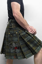 Load image into Gallery viewer, Utility Kilt – GlenLoch, Black Watch Weathered
