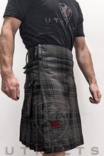 Load image into Gallery viewer, Utility Kilt – GlenLoch, Highlander Gray
