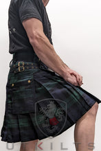 Load image into Gallery viewer, Utility Kilt – GlenLoch, Black Watch
