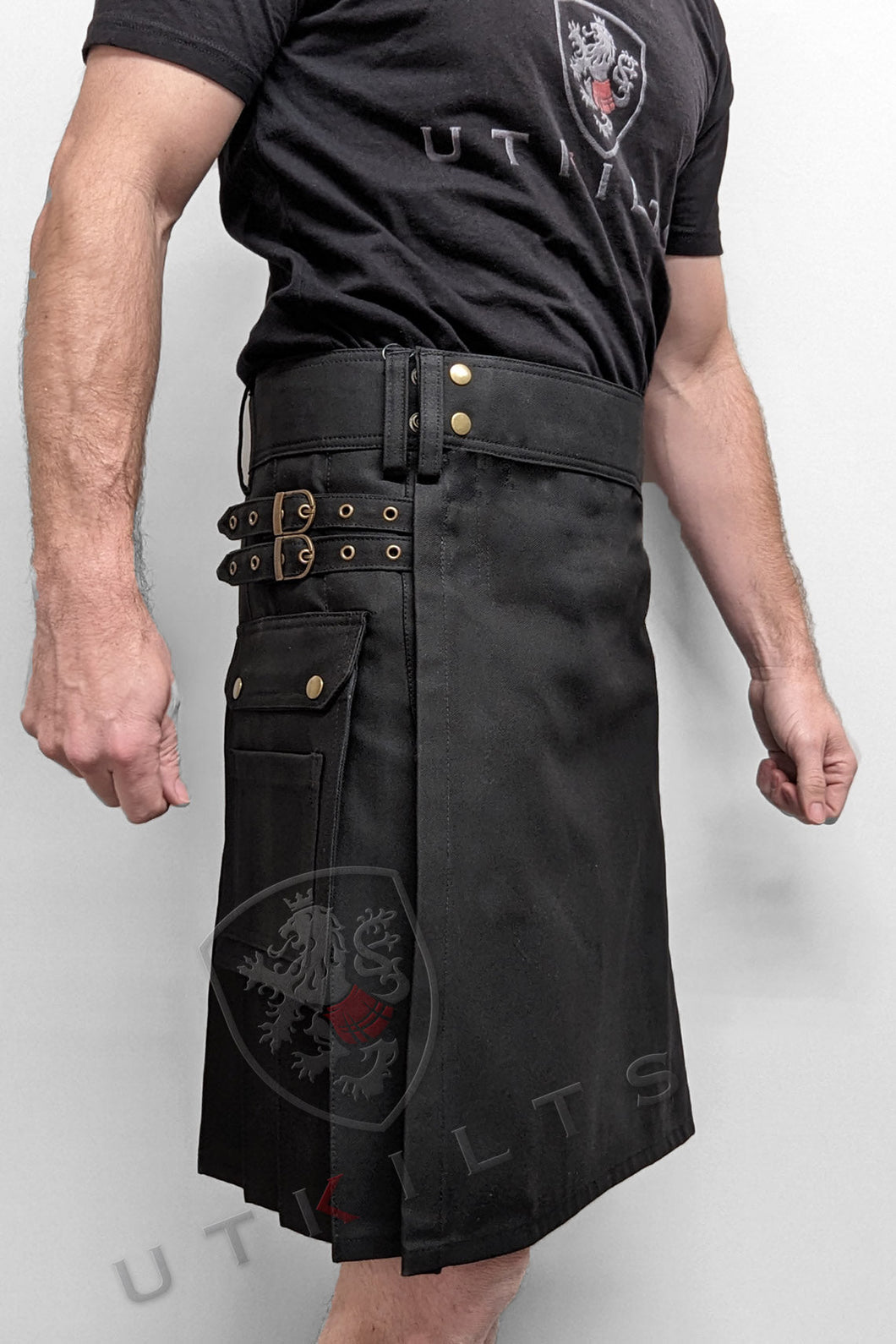 Utility Kilt – GlenLoch, Black