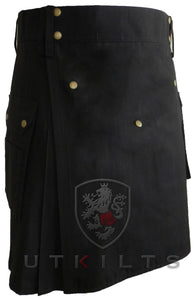 Utility Kilt – GlenCrae, Black
