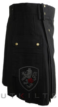 Load image into Gallery viewer, Utility Kilt – GlenCrae, Black

