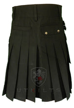 Load image into Gallery viewer, Utility Kilt – GlenTorin, Black
