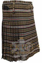 Load image into Gallery viewer, Traditional Kilt - Premium Wool, Scottish National Weathered
