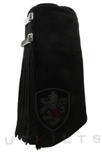Load image into Gallery viewer, Traditional Kilt - Lochmore, Solid Black Acrylic
