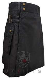 Utility Kilt – GlenLoch, Black
