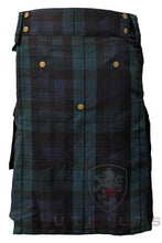 Load image into Gallery viewer, Utility Kilt – Ultimate, Black Watch
