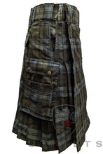 Load image into Gallery viewer, Utility Kilt – Ultimate, Black Watch Weathered
