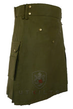 Load image into Gallery viewer, Utility Kilt – Ultimate, Olive Green
