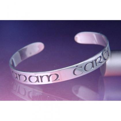 Anam Cara Soul Friend Cuff Bracelet - Celtic Reader