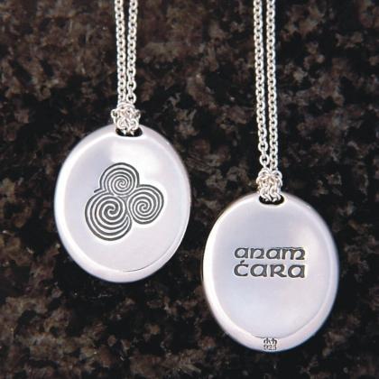 Anam Cara - Soul Friend Necklace (Irish Gaelic) - Celtic Reader