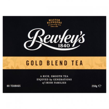 Bewley's Gold Blend Tea, 80 tea bags - Celtic Reader