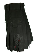 Load image into Gallery viewer, Utility Kilt – GlenTorin, Blackout
