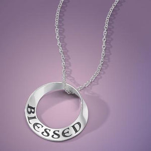 Blessed - Mobius Necklace - Celtic Reader