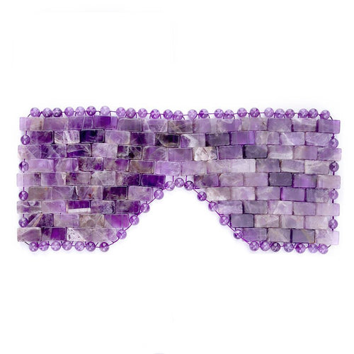 Brazilian Amethyst Eye Mask - Protection & Inspiration - Celtic Reader