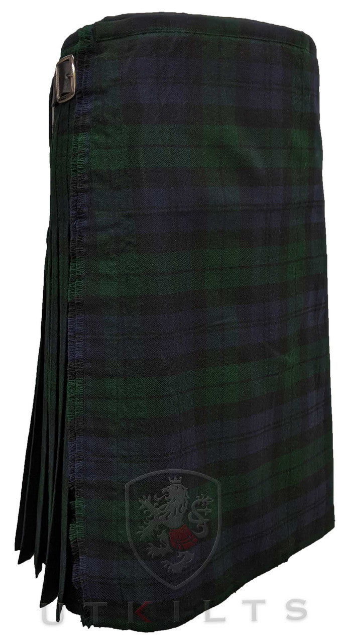 Traditional Kilt – Standard Wool, Black Watch