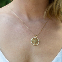Load image into Gallery viewer, Celtic Tree of Life™ 18K Yellow Gold Diamond Pendant
