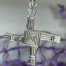 Load image into Gallery viewer, Large Saint Brigid’s Cross Necklace
