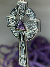 Load image into Gallery viewer, Recovery Celtic Cross Necklace in Sterling Silver
