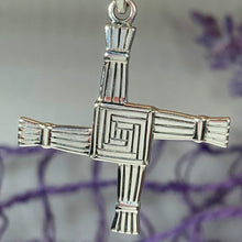 Load image into Gallery viewer, Large Saint Brigid’s Cross Necklace
