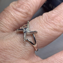 Load image into Gallery viewer, Saint Brigid&#39;s Cross Ring
