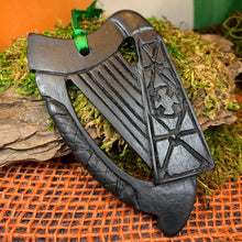 Load image into Gallery viewer, Irish Harp Turf Ornament

